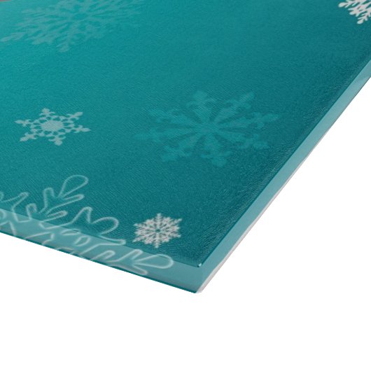 Schneemann Schneidebrett (Ecke)