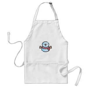 Schneemann Schürze
