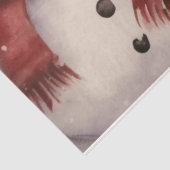 Schneemann Seidenpapier (Ausschnitt)