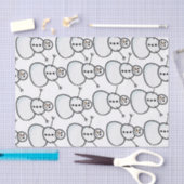 Schneemann Seidenpapier (Handwerk)