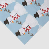 Schneemann-Seidenpapier Seidenpapier (Ausschnitt)