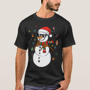 Schneemann Six Seven Meme Weihnachten Pyjama 6 Und T-Shirt