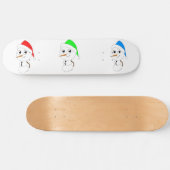 Schneemann Skateboard (Horizontal)