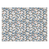 Schneemann-Stapel Tischdecke (Vorderseite (Horizontal))