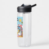 Schneemann-Strand-Bash Trinkflasche (Links)