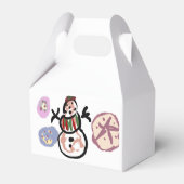 Schneemann süß geschenkschachtel (Rückseite)