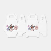 Schneemann süß geschenkschachtel (Ungefaltet)