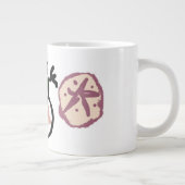 Schneemann süß Jumbo-Tasse (Rechts)