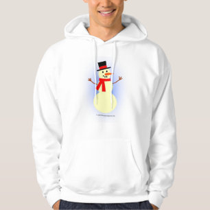 Schneemann-Sweatshirt Hoodie