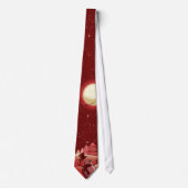 Schneemann-Szene Krawatte (Vorderseite)