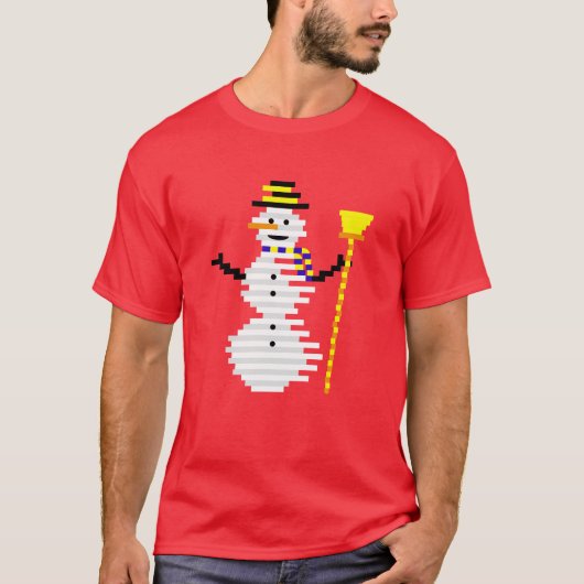 Schneemann T-Shirt (Vorderseite)