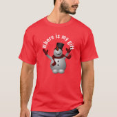 Schneemann T-Shirt (Vorderseite)