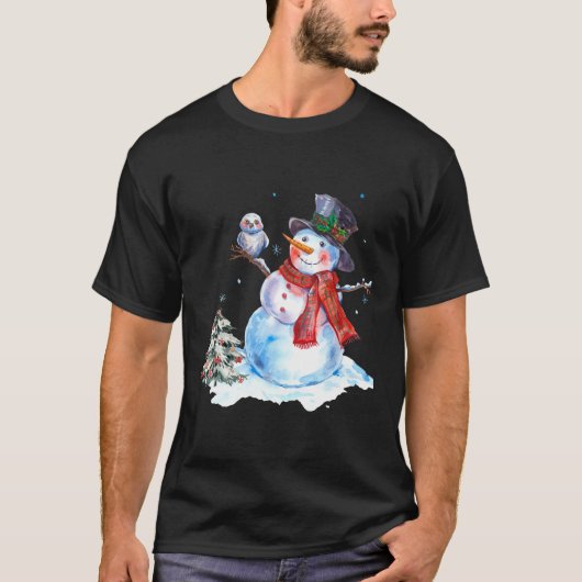Schneemann T-Shirt (Vorderseite)