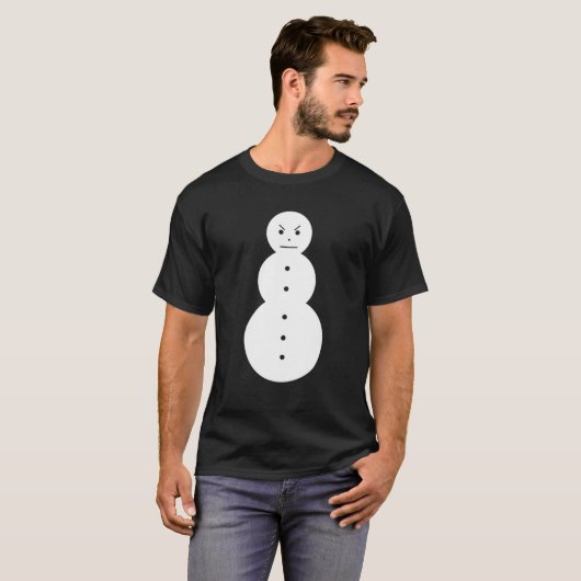 Schneemann T-Shirt (Vorne ganz)