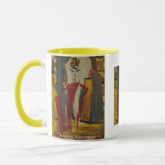Schneemann Tasse (Links)