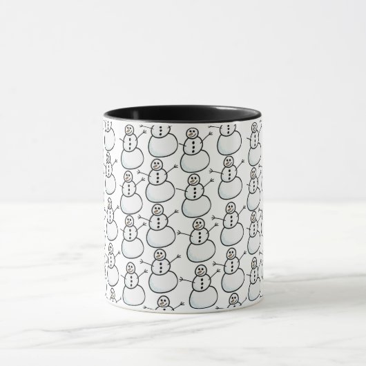 Schneemann Tasse (Zentrum)