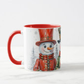 Schneemann Tasse (Links)