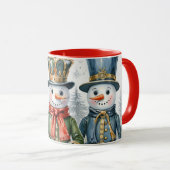 Schneemann Tasse (VorderseiteRechts)