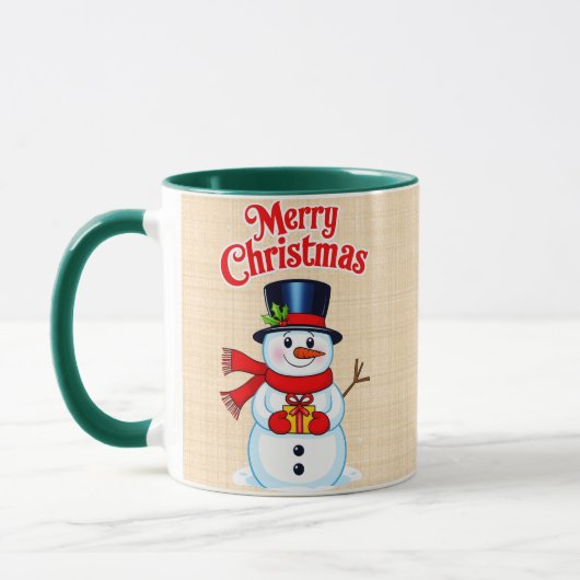 Schneemann Tasse (Links)