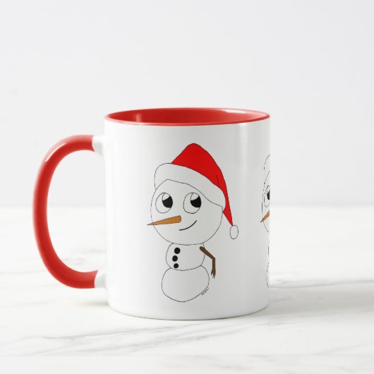 Schneemann Tasse (Links)