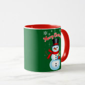 Schneemann Tasse (VorderseiteRechts)