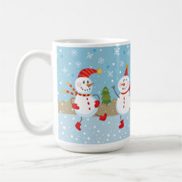 Schneemann-Tasse Kaffeetasse