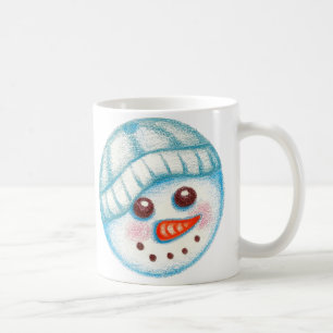 Schneemann-Tasse Kaffeetasse