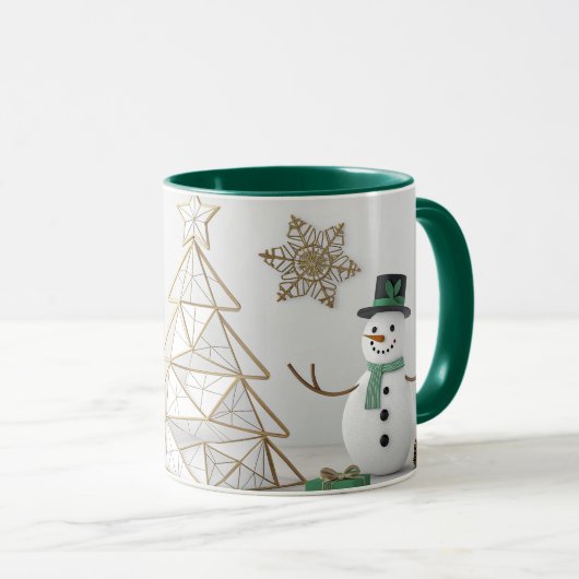 Schneemann-Tasse Tasse (VorderseiteRechts)