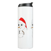 Schneemann Thermosbecher (Nach links gedreht)