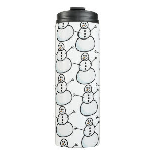 Schneemann Thermosbecher