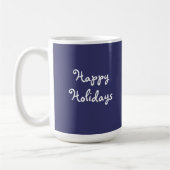 Schneemann und Lebkuchenmann Kaffeetasse (Links)