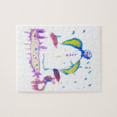 Schneemann und sein bester Freund Puzzle (Horizontal)