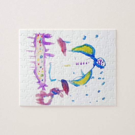 Schneemann und sein bester Freund Puzzle (Horizontal)