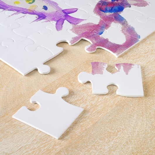Schneemann und sein bester Freund Puzzle (Seite)
