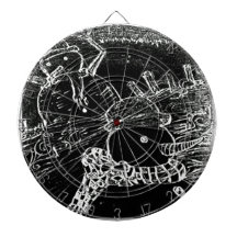 Schneemann und Yaie in schwarzen Weihnachten