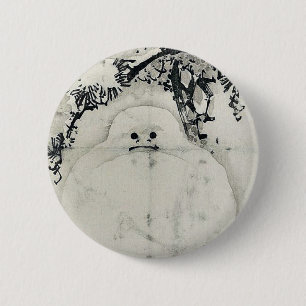 Schneemann unter einer Kiefer durch Taki, Katei Button