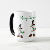 Schneemann Verwandlungstasse (Vorderseite Links)