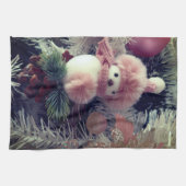 Schneemann Weihnachten Geschirrtuch (Horizontal)