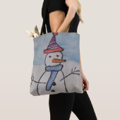 Schneemann & Weihnachtsbaum Tasche (Von Nahem)