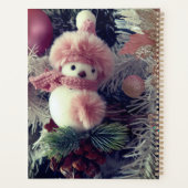 Schneemann-Weihnachtsplaner Planer (Rückseite)