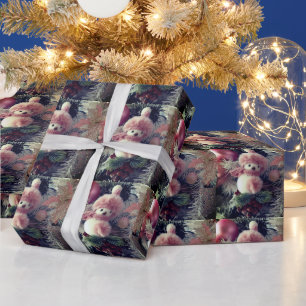 Schneemann-Weihnachtsverpackungspapier Geschenkpapier