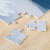 Schneemann Winter Aquarell Puzzle (Seite)