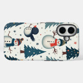 Schneemann Winter iPhone Fälle Case-Mate iPhone Hülle (Rückseite (Horizontal))