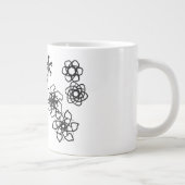 Schneemann Winter Jumbo-Tasse (Rechts)