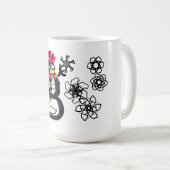 Schneemann Winter Kaffeetasse (VorderseiteRechts)