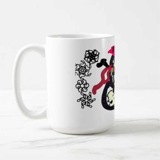 Schneemann Winter Kaffeetasse (Links)