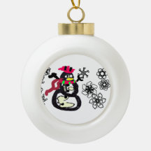 Schneemann Winter