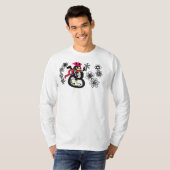 Schneemann Winter T-Shirt (Vorne ganz)