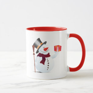 Schneemann zu Weihnachten / X-mas schenken Tasse