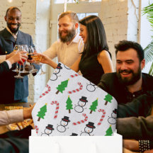 Schneemann-Zuckerstange-Weihnachtsbaum